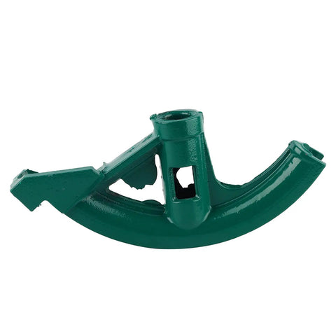 Heavy Duty Cast Iron Conduit Bender For 90 To 180 Degree Copper Pipe Bending with precise details of tool design.