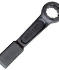 12 Point Striking Wrench With Extra Wide Striking Zone, 3 Inch Black Flat Strike Wrench With Straight Pattern Design in black oxide finish