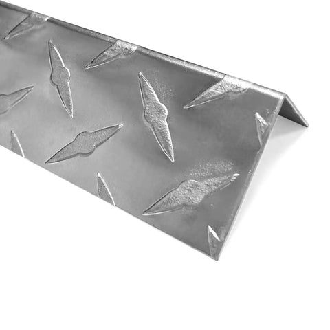 Durable Aluminum Diamond Plate Non Slip Stair Nosing 2 By 2 By 48 Inches Window Sill Nosing Plate Stair Edge Guard