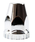 Chrome ABS Axle Cover Set For Semi Trucks Complete 2 Front 4 Rear With Hub Caps And 33mm Screw On Lug Nut Covers Fits Most
