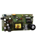 Industrial Medical Power Supply With Multi Rail Outputs 5V 2A, 12V 1.5A, Minus 12V 0.3A, Built Tough With Quiet Cooling Fan, Porous Metal Shell For Superior Heat Dissipation, Wide Input Range, Stable, Safe, No Fuss. PCB with transformer and capacitors
