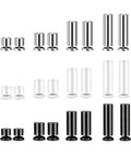 Modern Metal Furniture Legs With Adjustable Leveling Feet For Sofa, Couch, Chair, Ottoman, Cabinet And Table in various sizes and colors