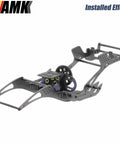 Overdrive Thirty Percent Metal Differential Gearbox With POM Skid Plate for One Tenth Scale LCG Transmission in RC Crawler Chassis