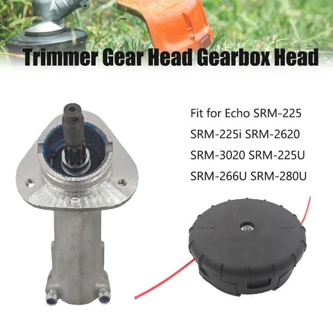 Trimmer Gear Head Replacement For Echo String Trimmers SRM 225 225i 2620 3020 225U 266U 280U Gearbox Head with components