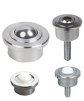 Heavy Duty SP15 Precision Universal Ball Bearing Wheel Caster With Screw Mount For Transmission Equipment And Steering Devices A Real Workhorse High Load Bearing SP Steel 1 Piece