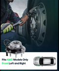 Beefy Front Wheel Hub Bearing Assembly For 2006 2008 Dodge Ram 1500 2500 3500 8 Lug 4WD With ABS OE 515101 Replacement