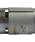 Genuine Oem Authorized 12V DC Motor Replacement For Power Tools Heavy Duty Direct Current Drive Engine side view.