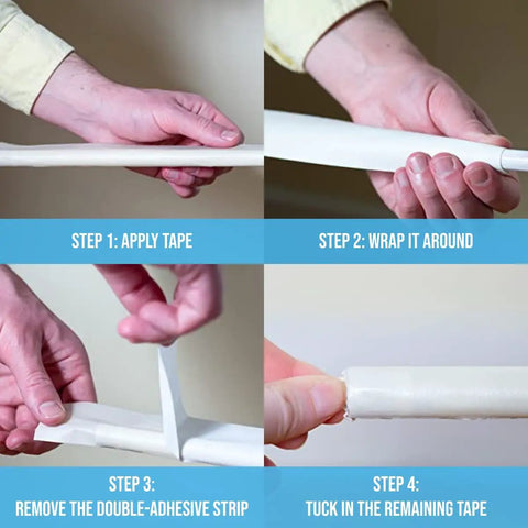 Golf Grip Tape 2 Inch By 10 Inch Solvent Activated Double Sided Adhesive Strips For Regripping Golf Clubs application steps