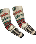 Fresh Retro Garage Mechanic Arm Sleeves With Thumb Holes UPF Sun Block design featuring vintage repair motif.