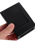 Kick Up Your Security Game With This Bulletproof Plastic Shell Built Tough For Ic And Id Card Readers, black resin case for protection.