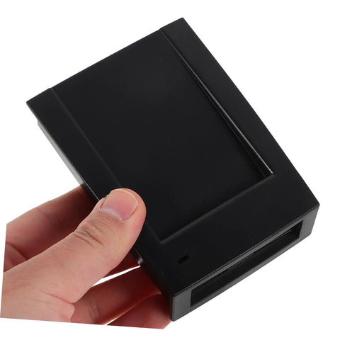 Kick Up Your Security Game With This Bulletproof Plastic Shell Built Tough For Ic And Id Card Readers, black resin case for protection.