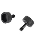One Quarter Inch Twenty Thread Thumb Screw Cup Head For DSLR Camera Cage Kit Accessories Pack Of 2 Iron Construction 5.5mm
