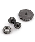 Ford 351C Cleveland Dual Idler Timing Gear Drive Set Compatible With 351C Engines Noisy Timing Gear Replacement Kit components displayed