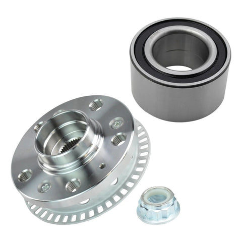 Wheel Bearing And Hub Kit Compatible With Audi TT Quattro 2000 Through 2006 Beetle 1998 Through 2010 Golf 2000 Through 2005 Jetta 1999 Through 2005