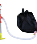 Backyard Spreader Backpack Sprayer with stainless steel tube and hose for granular manure and fertilizer applications