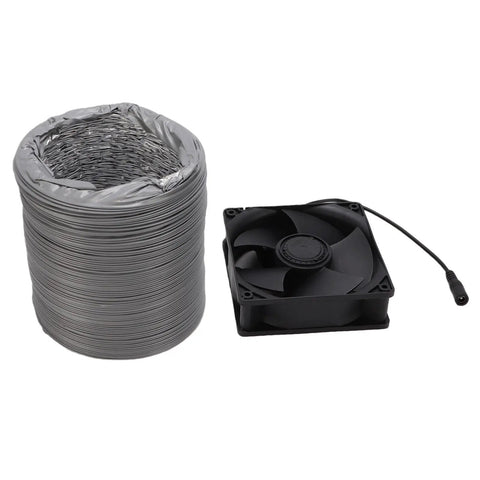 No Sweat Setup With This 5 Inch Adjustable Exhaust Fan Featuring An Activated Carbon Filter And 2m Flexible Hose Delivering Strong Airflow For Smooth 3D Printer Fume Extraction And Soldering Work