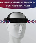 Adjustable Welding Helmet Headgear With Sweatband For Round Hole Helmets Three Point Contact Distributes Weight Front Top Back
