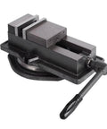 Heavy Duty CNC Bench Vise Bombproof Workholding Fixture For Industrial Machining Shop Precision Ground Steel Tool Holder side view