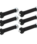 Tough As Nails Heavy Duty Trailer Axle Spring Shackle Bolt Kit Featuring Locknuts And Grease Filled Eye Bolts Pack Of Six Steel Wet Bolts.