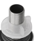 Foot Pump Faucet Kit - Hands-Free Foot Control Kitchen Tap Flexible Hose Contactless Design Easy Operation connector close-up.