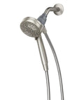 Engage Magnetix Six Function Detachable Handheld Showerhead With Magnetic Docking System, spot resistant brushed nickel