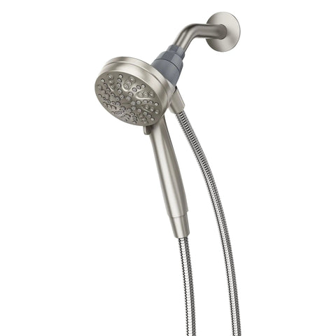 Engage Magnetix Six Function Detachable Handheld Showerhead With Magnetic Docking System, spot resistant brushed nickel