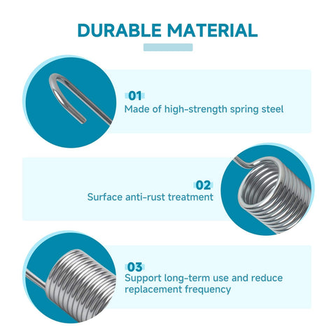 Washer Tub Suspension Spring Replacement 2 Pack For Select Speed Queen Amana Huebsch Unimac Top Load Washers durable material