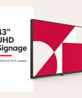 Killer 43 Inch UHD Display Panel Hits Hard With Solid HDMI And Ethernet Connectivity Boasting Rs232C Support For Seamless Integration Into Your Sick Workstation Setup Guaranteed Performance.