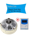 Heavy Duty 24V Single Shaft Magnetic Powder Brake With Tension Controller Kit for Printing and Dyeing Machines SJ 180A