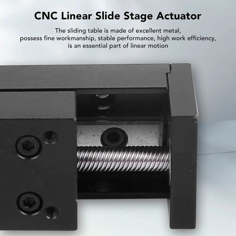 CNC Linear Slide Motion Stage With 200mm Stroke And 28 Stepper Motor Driven XYZ Positioning Table For Router Engraving Automation And Precise DIY Machining, alloy lead screw