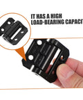 Heavy-duty cabinet hinge with dampers offering high load capacity and smooth operation, ideal for kitchen and home projects.