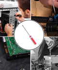 Kickass Heavy Duty T20 Torx Magnetic Screwdriver With Solid Chrome Vanadium Shaft And High Torque Grip For Quick Tech Hacks And Reliable Home Fixes in use for electronics repairs.