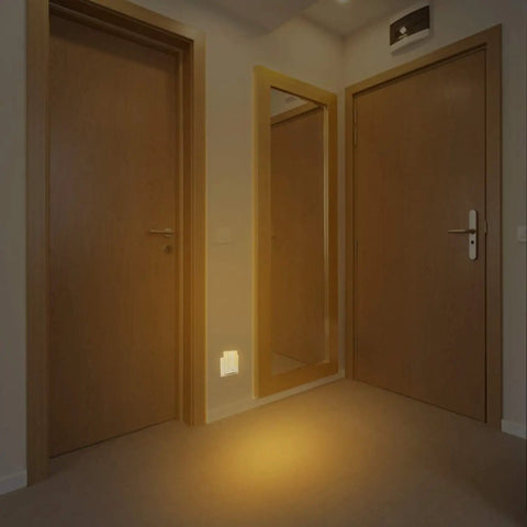 LED Night Light Plug In With Motion Sensor And Adjustable Brightness Three Modes Auto On Off Cozy Glow Kid Friendly For Kids Rooms Bedrooms Hallways And Nighttime Rounds Energy Smart 2 Pack