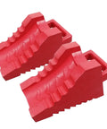 Two Pack Rubber Wheelchair Chocks With Handle For Stable Seating And Slip Proof Easy Grip Wheel Stopper For Home Hospital Garden