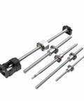 Heavy Duty SFU2005 SFU1605 SFU1610 Ballscrew Set for CNC Machines, Includes 1200mm 1500mm 1600mm and 1650mm Lengths, 16mm Lead