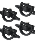 Truck Bed Tie Down Cleat Anchors 4 Pack For Rail System Replacement, Fits Toyota Tacoma Tundra 2005 To 2024 Cargo Bed Accessories