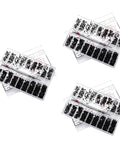 Solid Miniature Screw Set With Carbon Steel Flat Countersunk Heads For Glasses And Watches Repair No Sweat Setup Dead Simple Fixes Go To Diy Kit Includes Organized Storage Case Assorted Sizes in clear organizer