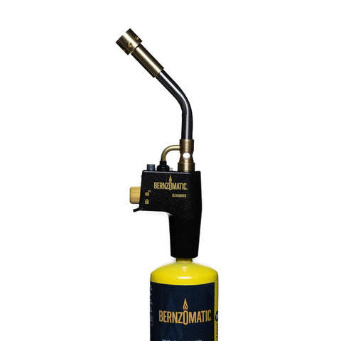 DuraCast Wide Surface Torch With A Durable Cast Aluminum Body For Cooking, Heat Shrinking, Metalworking And Vinyl Wrapping; Auto Ignition, Wide Flame Tip, Perfect For MAP-Pro Fuel Use, TS 4500 Torch