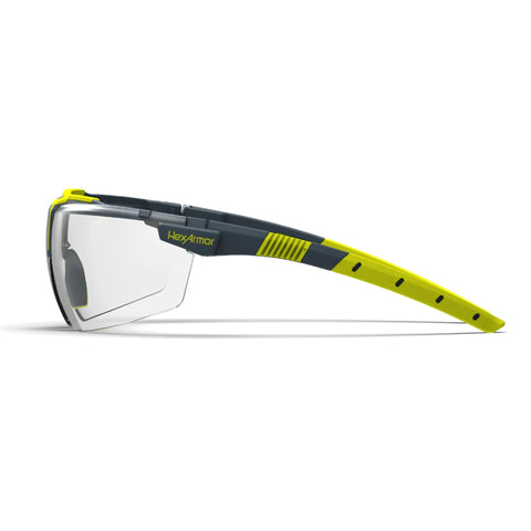 Clear Safety Glasses With Anti Fog Coating For All Day Comfort, Non-Slip Nose Bridge, Seven Pro-Grade Adjustable Tilt Levels, Scratch-Resistant Frames, ANSI Z87 Certified, 100 Percent UV Protection, Fog-Free Eyewear For Men And Women