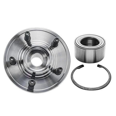 Rear Wheel Bearing Hubs Assembly Kit For 2002-2010 Ford Explorer, 2002-2010 Mercury Mountaineer, 2003-2005 Lincoln Aviator, And 2002-2003 Explorer Sport Trac, 2 Pack Replacement, Durable Hubs And Easy Install