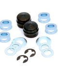 Front Wheel Bushing Kit for Lawn Mower Fits 9040 9040H 121748X 121749X 12000029 532009040 M123811 M123253 R27434 24H1398 Z9972H With 2 Hub Caps, 4 Bushings, 4 Thrust Washers, 2 Retainer Washers, and 2 E Clips, OE Quality Replacement.