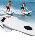 Dope Electric Hydrofoil Surfboard For Adults Dual Speed Motorized Jetboard with riders on ocean and close-up of board