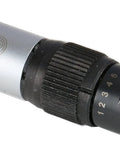 Premium Heavy Duty Air Scribe Engraving Pen Kit One Eighth Inch Hex Shank control dial for adjustable throttle.