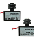 2 Pack Outdoor Dusk To Dawn Photoelectric Switches For 120V AC Lighting with UL listing and wiring details