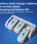 Battery charging station for Dope 1080P HD FPV Drone With Built In 4.3 Inch Screen Remote For Adults And Beginners Optical Flow Hover