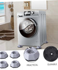 Washing machine on Anti Slip Washing Machine Heightening Pads For Washer And Dryer Vibration Isolation Floor Mats