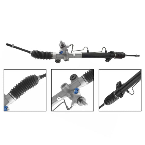 Power Steering Rack And Pinion Assembly For 2004 2010 Toyota Sienna 3.3L 3.5L V6 direct fit replacement close-up view