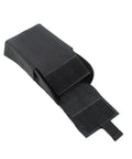 25 Rounds Shotgun Shell Pouch MOLLE Carrier Compact Foldable Ammo Bag For 12G 20G Quick Access Gear, black, open view.