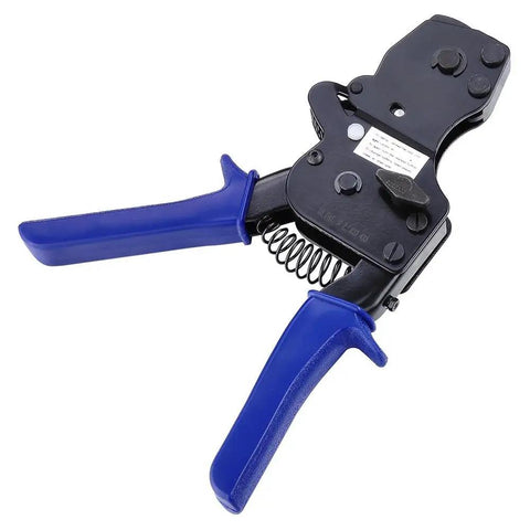 PEX Cinch Clamp Tool Kit With One Handed Ratcheting Crimper For Stainless Steel Rings Fits 3/8 To 1 Inch PEX Meets ASTM F2098