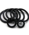 Pro Grade Nitrile O Ring Seal Kit Assorted Sizes From 4mm To 150mm 10 Pcs For Auto Doors Windows Appliances Pumps And Bearings Leak Proof Gaskets Oil And Air Seal Durable Anti Aging And Corrosion Resistant black nitrile O-rings